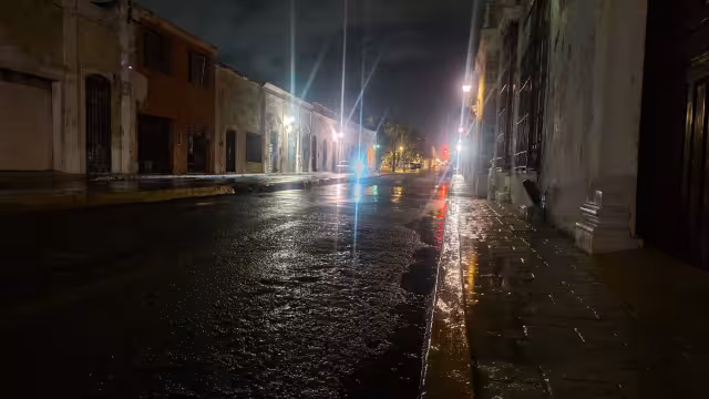 Aparecieron las lluvias en Campeche y ayudaron a bajar la temperatura en el estado.