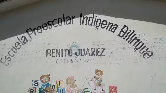 La escuela preescolar Indígena