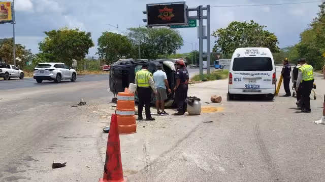 Una de las ocho personas heridas que dejó un choque en la salida hacia Progreso perdió la batalla