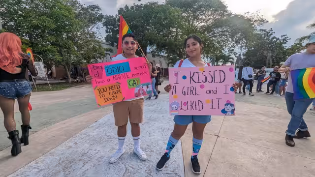 Marcha LGBT+ en Chetumal