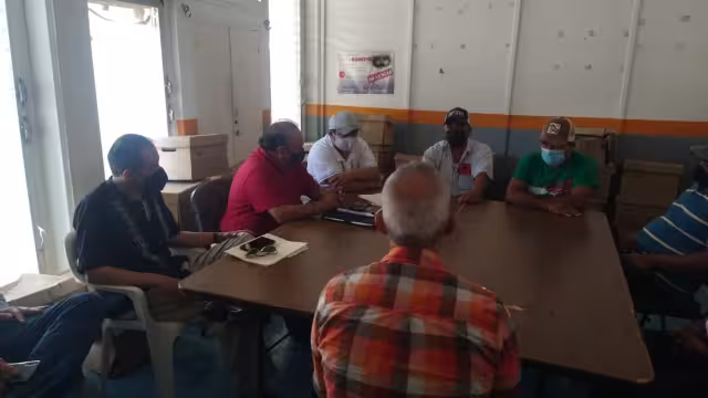 En oficinas de la PA sesionó la audiencia para desahogar el litigio entre campesinos y autoridades docentes