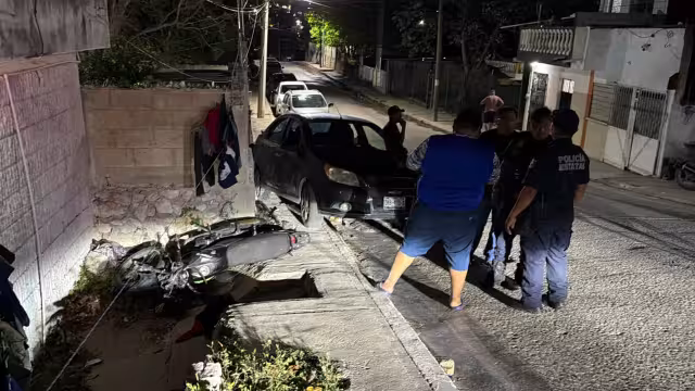 Elementos policiacos respondieron al llamado y se presentaron en el lugar.
