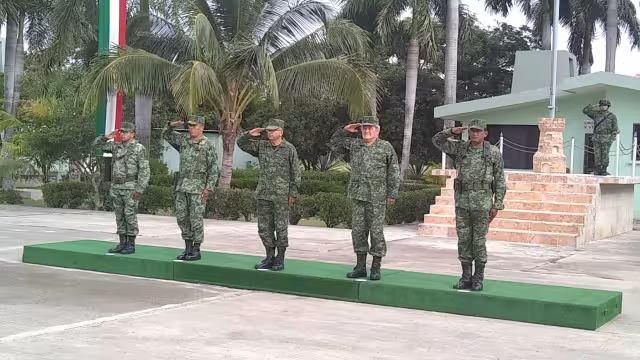 El evento se llevó a cabo en las instalaciones del séptimo batallón