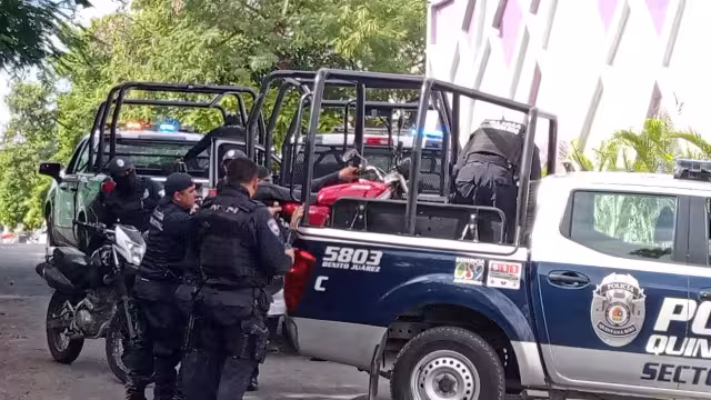 Los uniformados atendieron el reporte en la Región 510