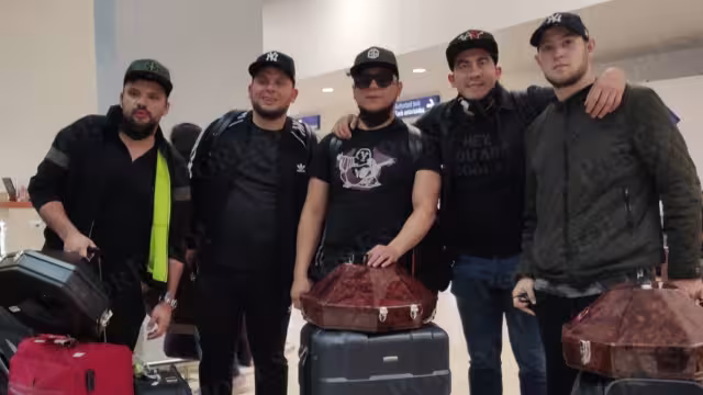 Calibre 50 llegó esta mañana al aeropuerto de Mérida