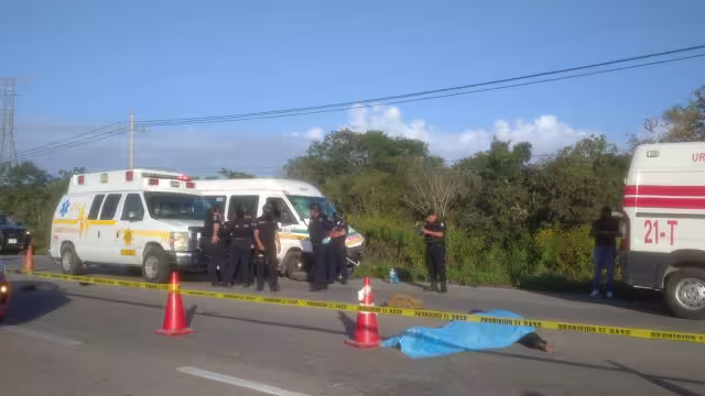 El policía murió tras el fuerte golpe