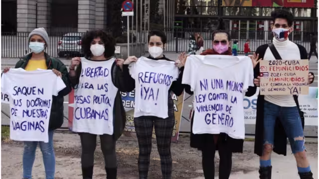 Mujeres cubanas no podrán marchar este 8M