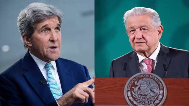 A la reunión con Kerry y AMLO también asisten empresarios y el embajador de los Estados Unidos en México