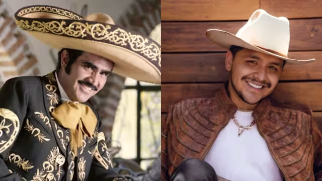 El cantante despidió entre aplausos y con emotivas palabras al "Charro de Huentitán"