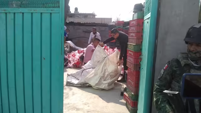 En el lugar se detuvieron a 15 personas