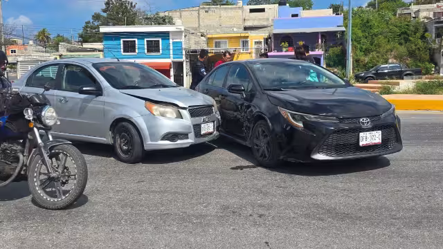 Accidente en glorieta de Concordia moviliza a tránsito estatal