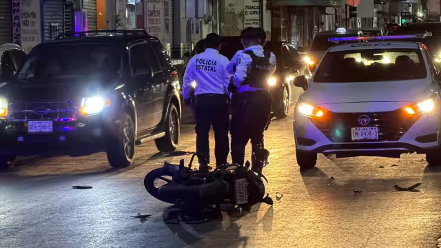 Accidente vial deja dos heridos en Campeche