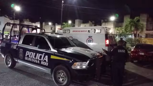 La víctima a bordo de la unidad médica fue trasladada a un hospital para su debida atención médica