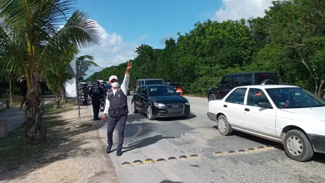 Los filtros se localizarán en la entrada de Solidaridad, Tulum- Playa del Carmen, rumbo a Cobá  y zona de playas 
