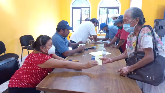 Se espera que este sábado, arribe el resto de miembros de la asamblea ejidal de Calkiní para recibir sus indemnizaciones