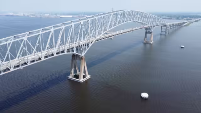 El Keybridge es considerado como un puente emblemático en Baltimore
