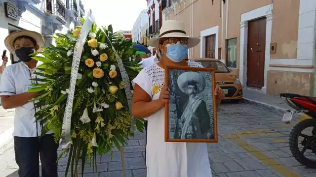 Conmemoran el aniversario luctuoso número 103 de Emiliano Zapata