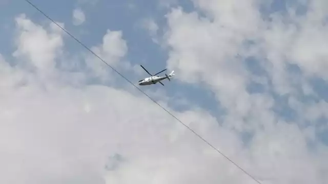 Los helicópteros sobrevuelan los trabajos del Tren Maya