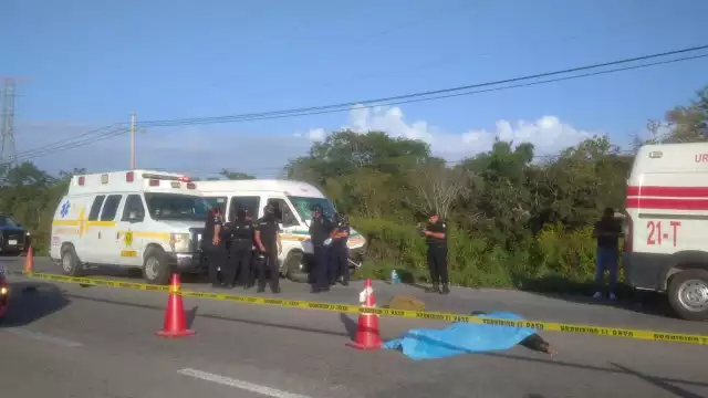 El policía murió tras el fuerte golpe
