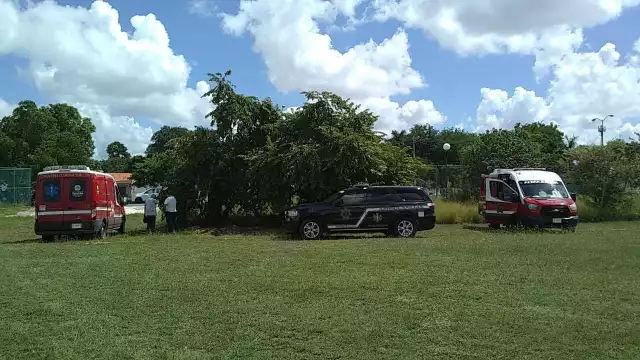 En la inalámbrica ya se encontraban ambulancias para recibir al paciente