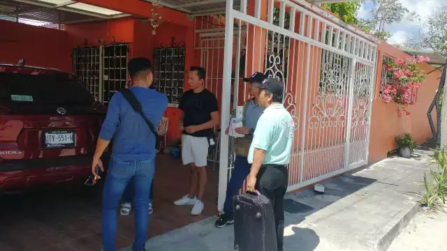 El vehículo fue transportado por una grúa hasta la Vicefiscalía