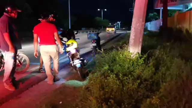 La mujer presentó diferentes laceraciones y una posible fractura en el brazo izquierdo. La Foto: Ricardo Jiménez