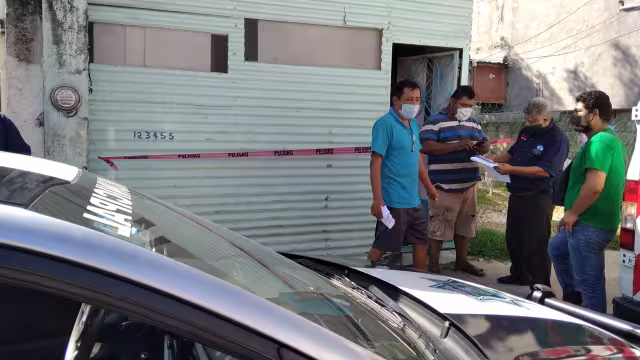 Vecinos informaron que el hombre ya desde hace varios días y sentía mal pues parece enfermedades crónicas