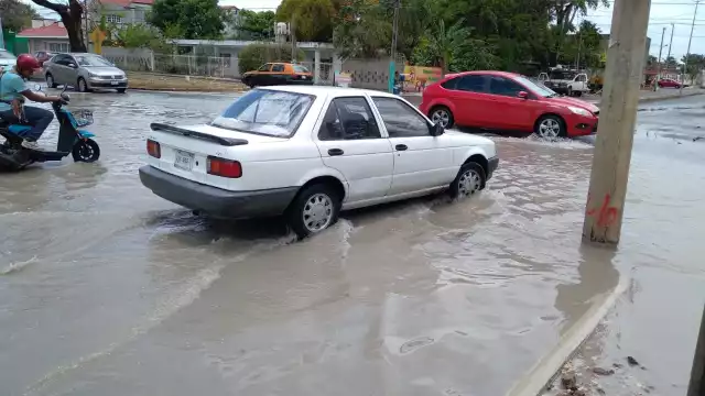 Las obras de ampliación en esta zona no se ha concluido y las lluvias exhibieron las primeras molestias ciudadanas