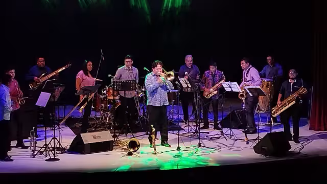 La Dinastía Díaz presentó la música en el Festival Internacional del Centro Histórico en Campeche