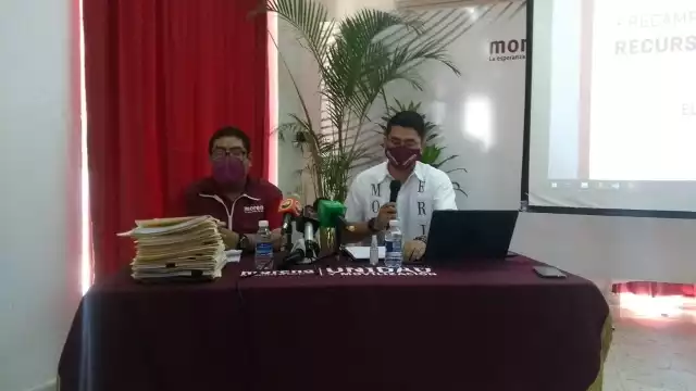 Morena presentó sus argumentos con documentos del IEEC