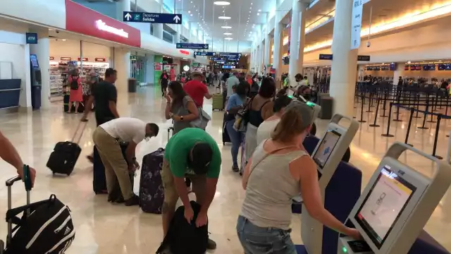 El aeropuerto de Cancún registra 528 operaciones este sábado