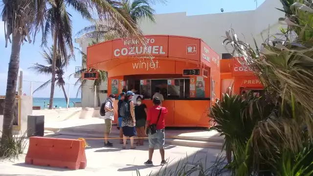 La pandemia trajo cambios a la zona de la Terminal Marítima de Playa del Carmen