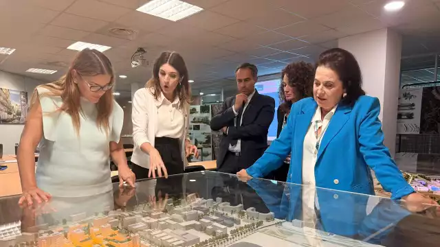 La Alcaldesa sostuvo encuentros con autoridades de varias ciudades.