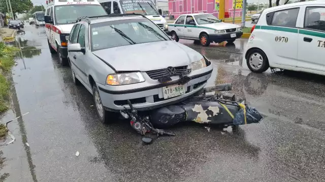 El accidente ocurrió este lunes 4 de enero en Cancún