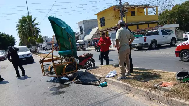 "El Huacho" sufre fractura en accidente vial; mototaxista se da a la fuga