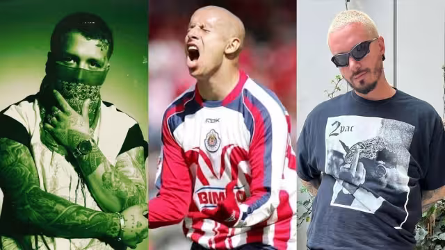 El ex jugador de Chivas salió en defensa del cantante de música regional mexicana, quien tuvo un pleito en redes con el reguetonero colombiano
