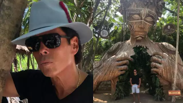 'Ven a la Luz' es una de las más famosas esculturas de Tulum y Roberto Palazuelos la presume
