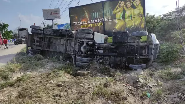 El conductor junto con su copiloto salieron ilesos