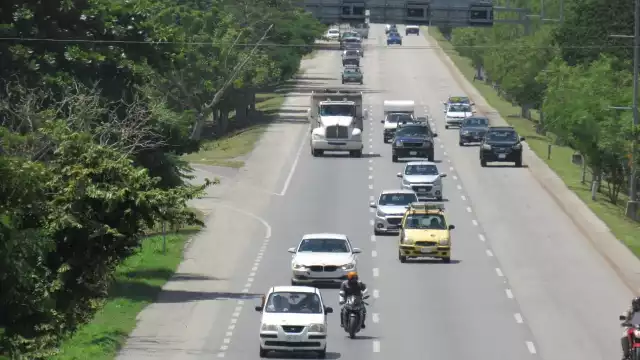 La SSP Yucatán recordó el carril de los vehículos de carga