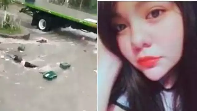 La joven de 19 años fue arrastrada por la corriente tras caer de una motocicleta