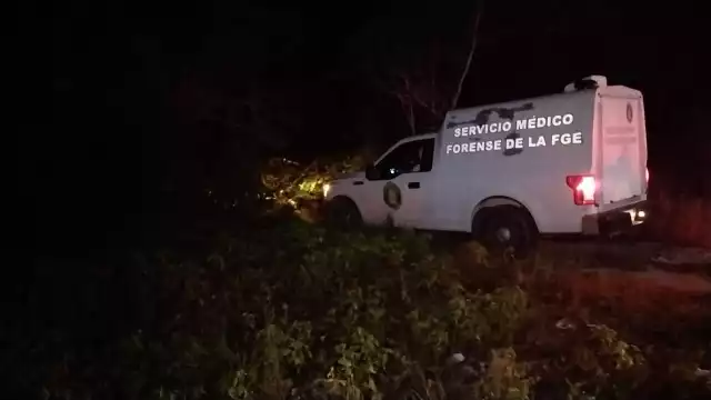 Al lugar llegaron elementos de la Fiscalía General del Estado para realizar las diligencias correspondientes