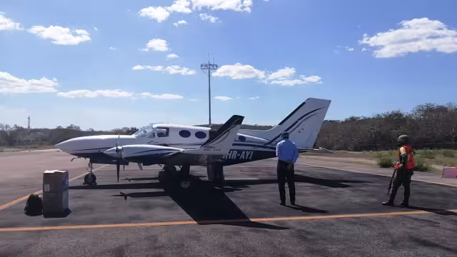 La aeronave fue asegurada