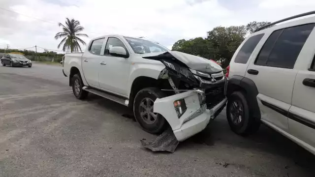No se registraron personas heridas en el accidente