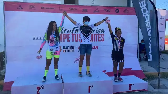 El pedalista cozumeleño dominó la competencia a plenitud