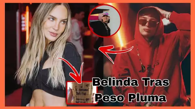 Belinda y Peso Pluma harían un dueto