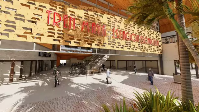 La Estación de Escárcega conectará a los tramos 1, 2 y 7 del Tren Maya