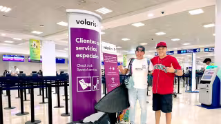 Junto con su amigo Víctor Álvarez programaron la logística desde hace cuatro meses