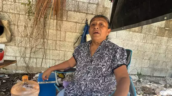 Vecinos fueron quienes avisaron a la mujer sobre el estado de su predio