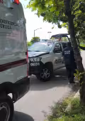 Lesión sangrante en hombro moviliza a Policía Estatal y rescatistas