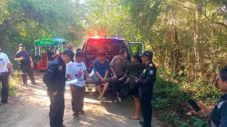 Localizan con vida a joven reportado como extraviado en zona de monte de Chemax